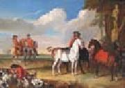 unknow artist Horses and Hunter oil painting picture wholesale